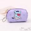 Korean version of Instagram cartoon girl coin purse, cute portable student loose change, canvas small bag, zipper bag Item Picture